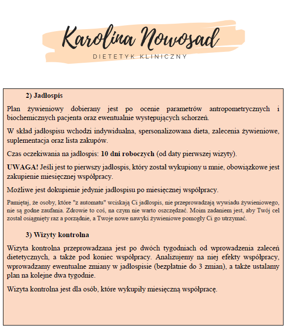 zasady współpracy